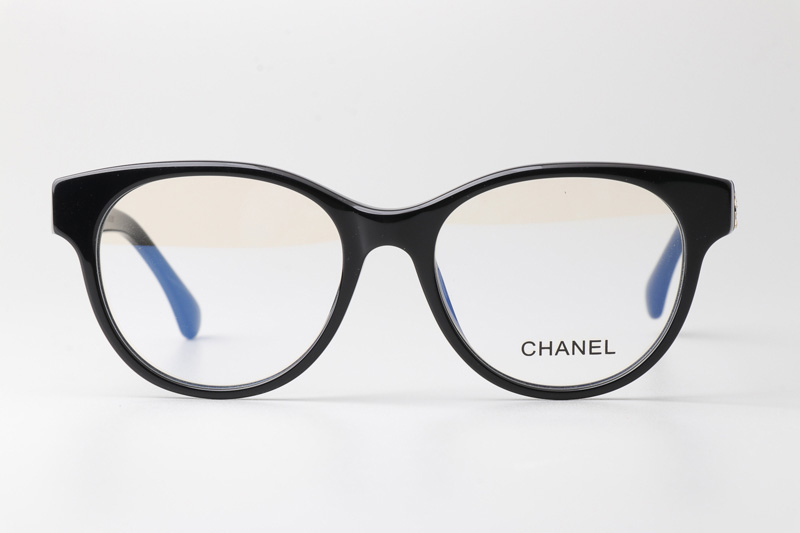 CH3431B Eyeglasses Black Gold