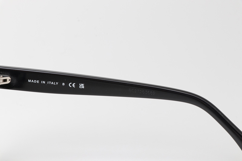 CH3431B Eyeglasses Black Gold