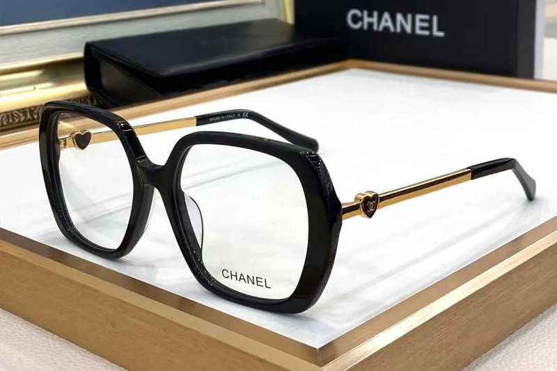 CH3462 Eyeglasses Black Gold