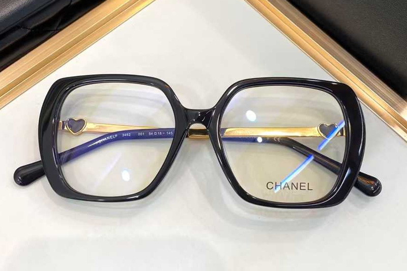 CH3462 Eyeglasses Black Gold