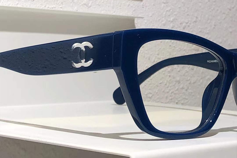 CH3474 Eyeglasses Blue