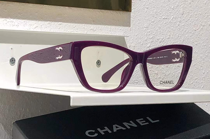 CH3474 Eyeglasses Purple