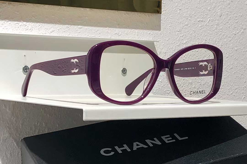 CH3476 Eyeglasses Purple