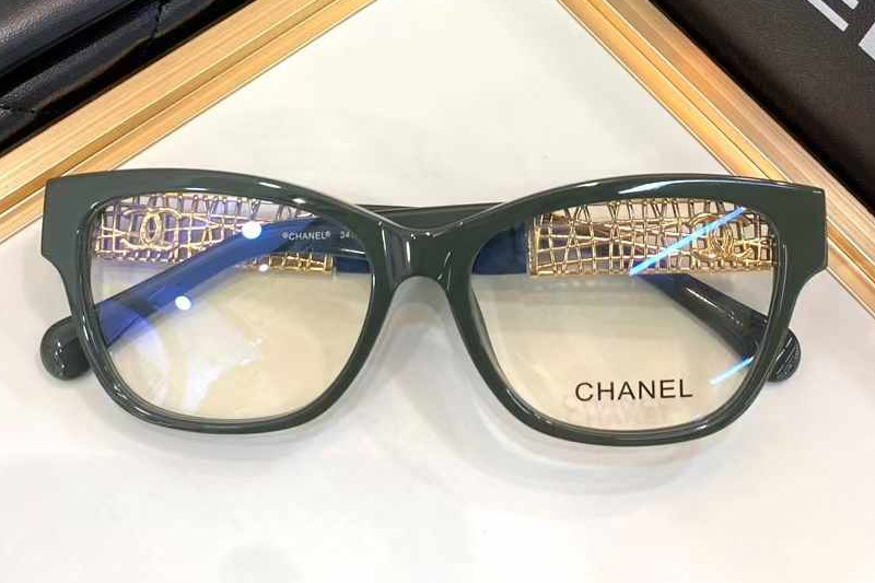 CH3477 Eyeglasses Green