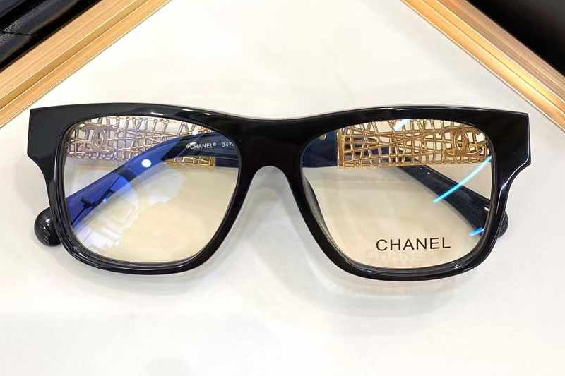 CH3478 Eyeglasses Black