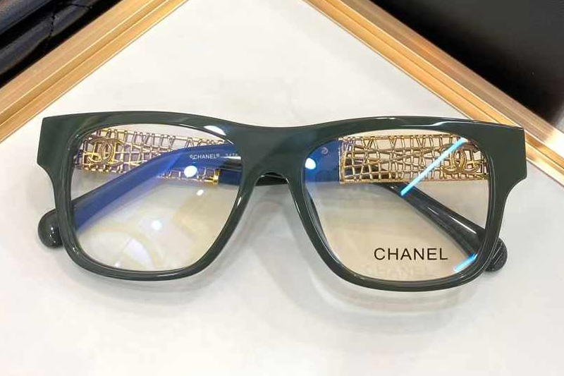 CH3478 Eyeglasses Green