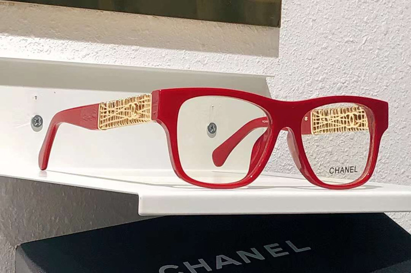 CH3478 Eyeglasses Red