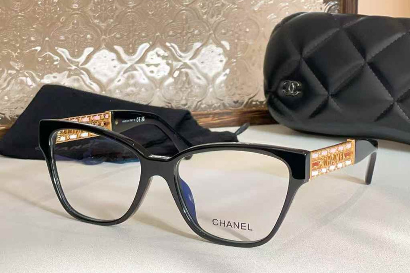 CH3485 Eyeglasses Black