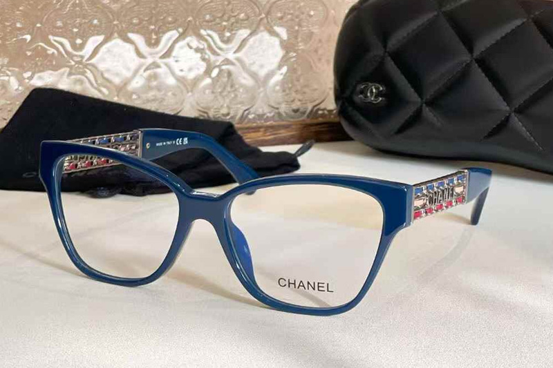 CH3485 Eyeglasses Blue