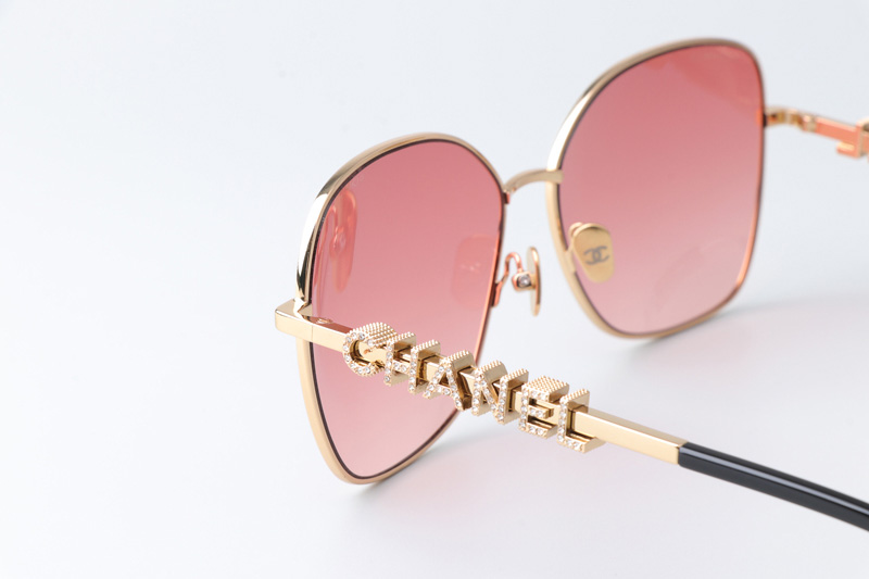 CH4285B Sunglasses Gold Gradient Pink