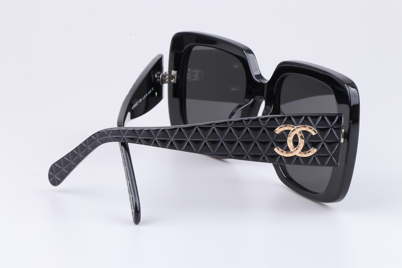 CH5080 Sunglasses Black Gray