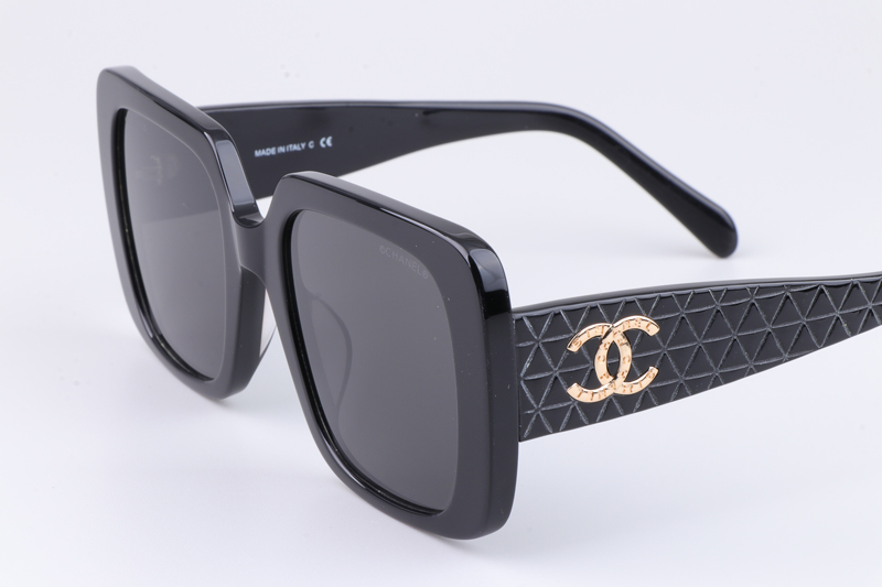 CH5080 Sunglasses Black Gray