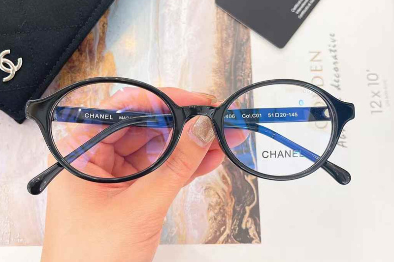 CH5406 Eyeglasses Black