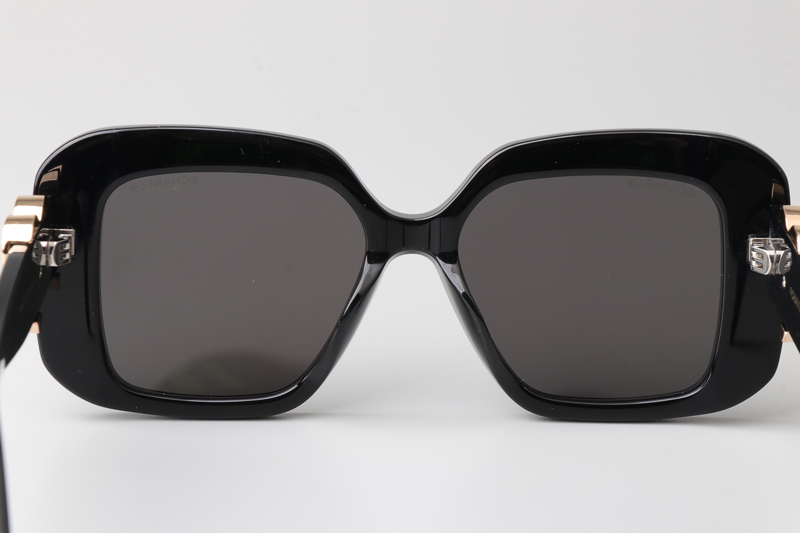 CH5518 Sunglasses Black Gray