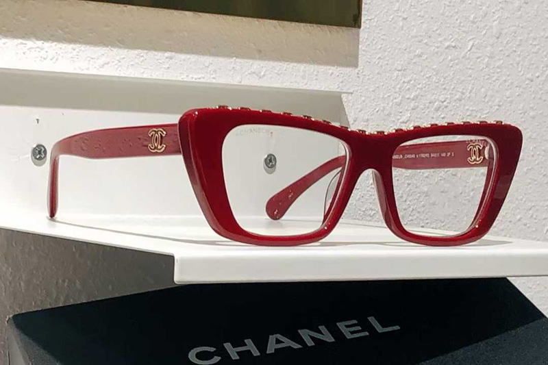 CH5540 Eyeglasses Red