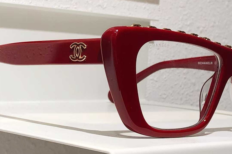 CH5540 Eyeglasses Red