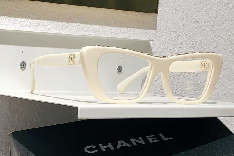 CH5540 Eyeglasses White