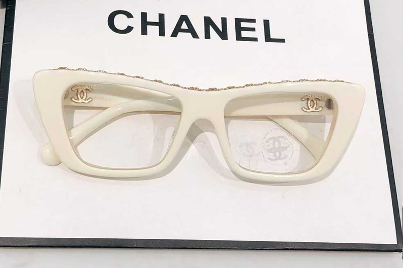 CH5540 Eyeglasses White