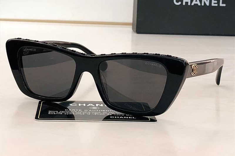 CH5540 Sunglasses Black Gray