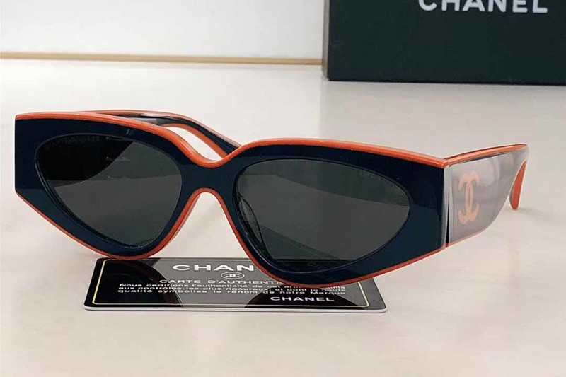 CH6060 Sunglasses Blue Orange Gray