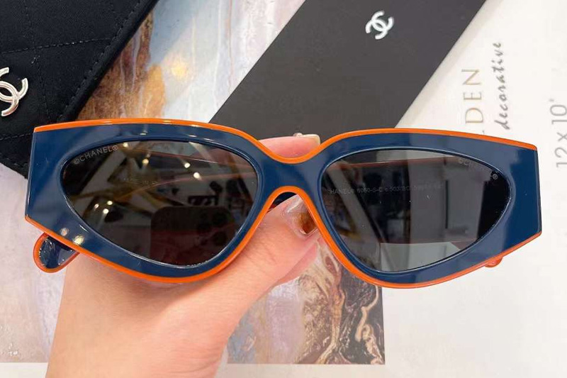 CH6060 Sunglasses Blue Orange Gray