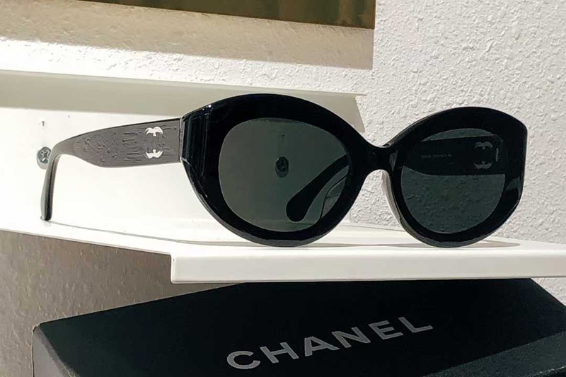 CH6078S Sunglasses Black Gray