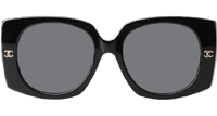 CH6560Q Sunglasses Black Gray