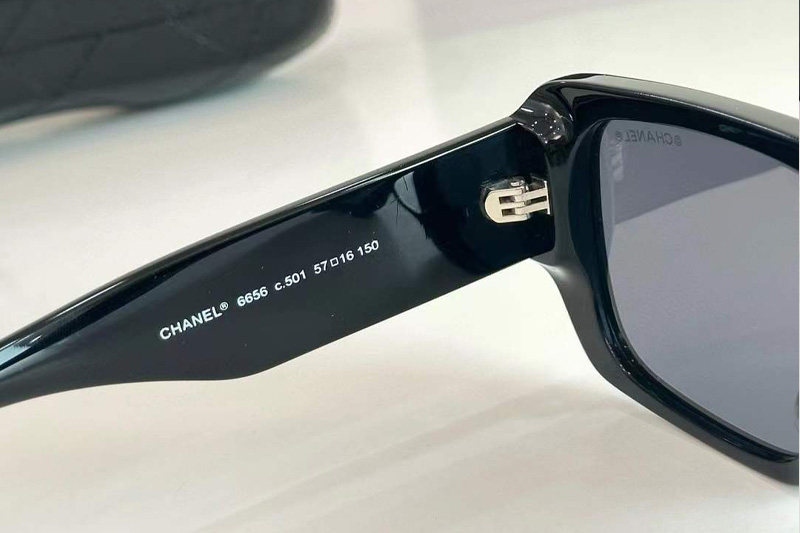 CH6656 Sunglasses Black Gray