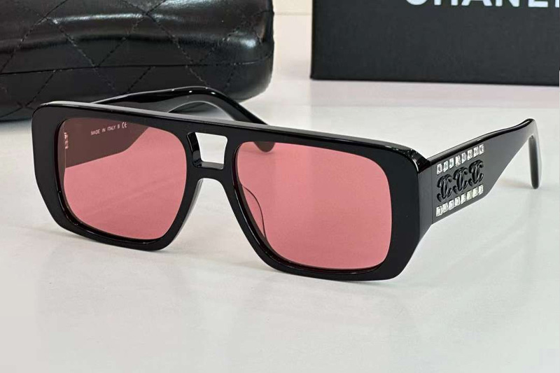 CH6656 Sunglasses Black Pink