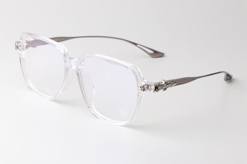 CH8100 Eyeglasses Clear Gunmetal