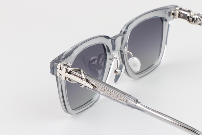CH8127 Sunglasses Clear Gray Gradient Gray