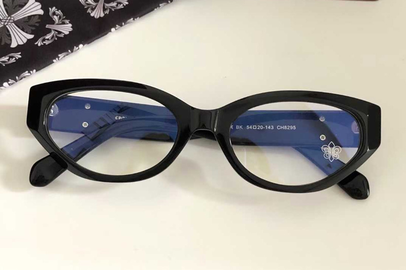 CH8295 Eyeglasses Black Silver