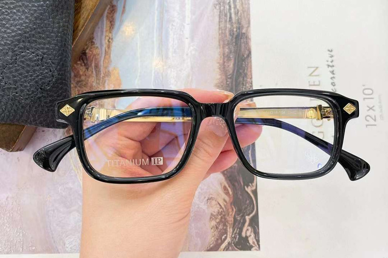 CH8296 Eyeglasses Black Gold