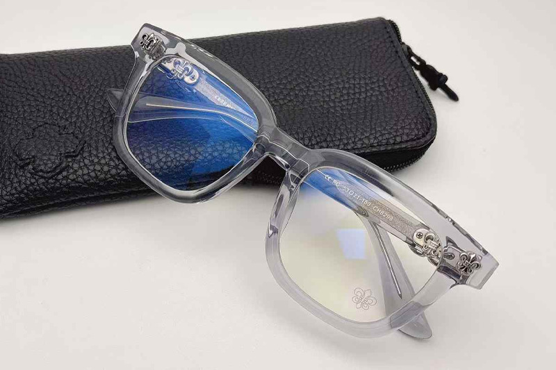 CH8298 Eyeglasses Transparent Gray