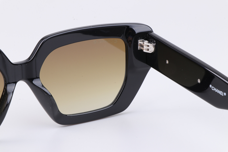CH8912S Sunglasses Black Gradient Brown