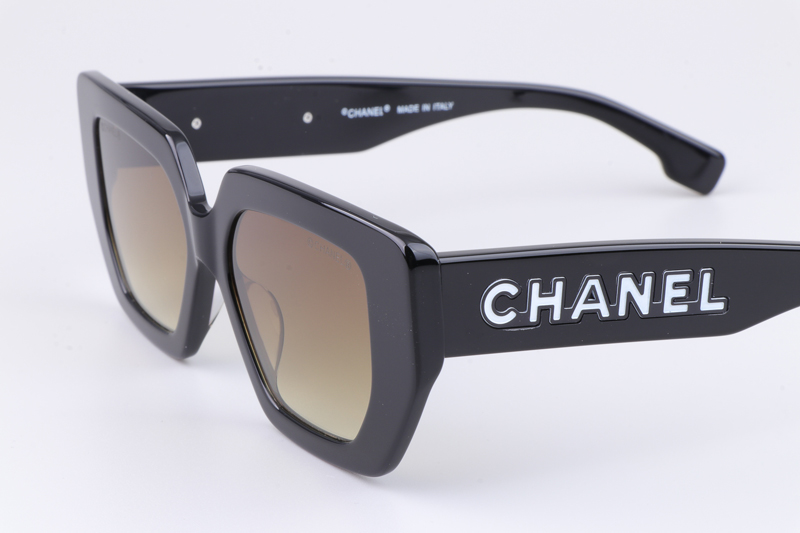 CH8912S Sunglasses Black Gradient Brown