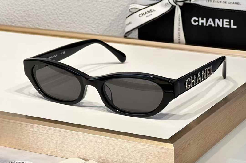 CH9134B Sunglasses Black Gray