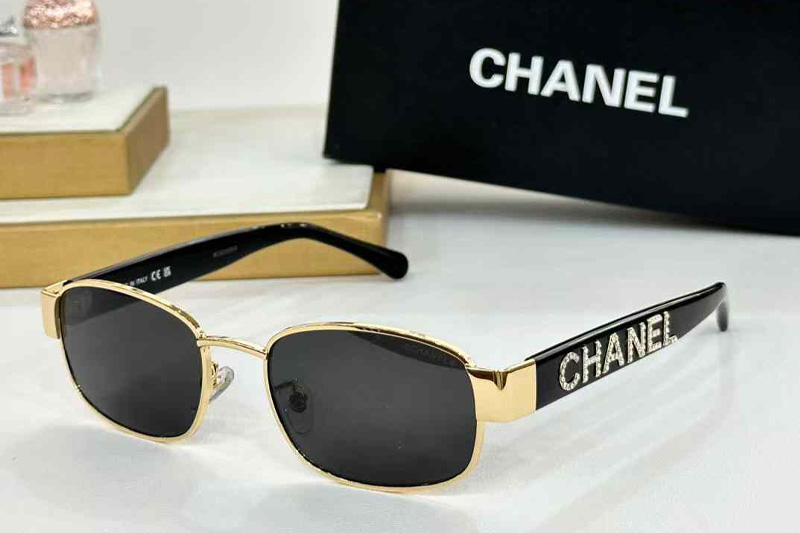 CH9136B Sunglasses Gold Gray