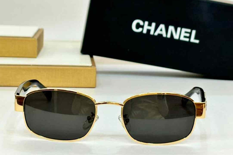 CH9136B Sunglasses Gold Gray