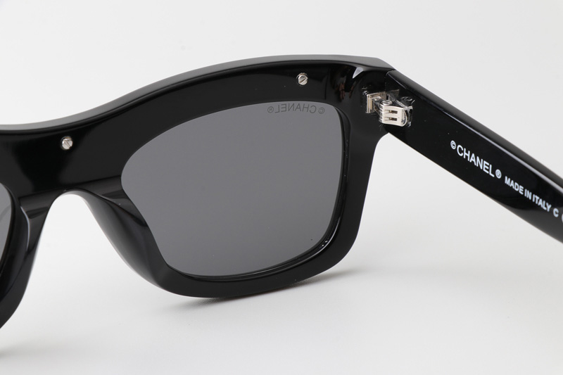 CH9143 Sunglasses Black Gray