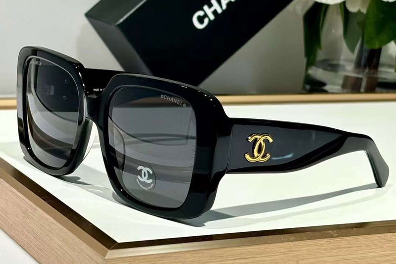 CH9149 Sunglasses Black Gray