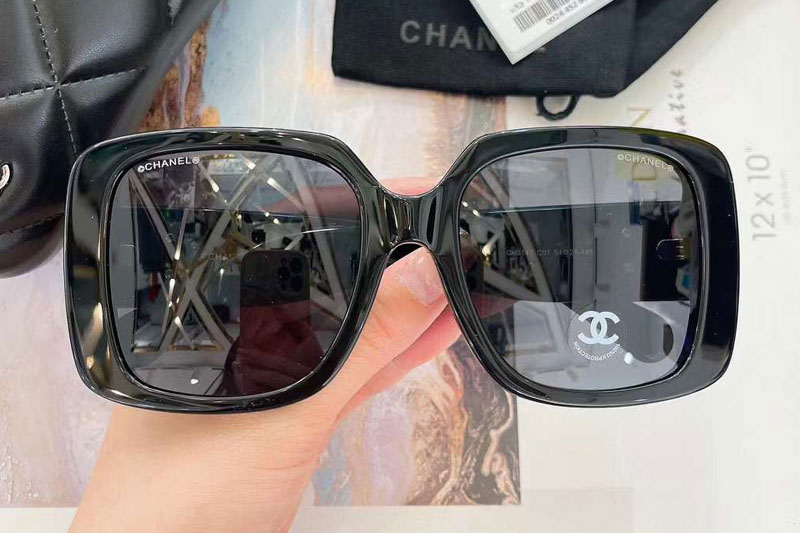 CH9149 Sunglasses Black Gray