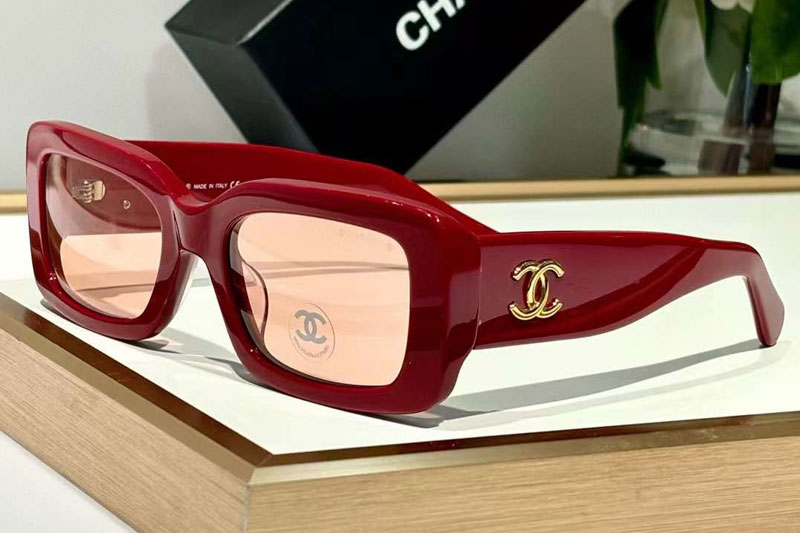 CH9150 Sunglasses Red Pink