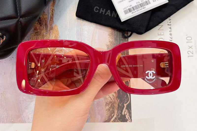 CH9150 Sunglasses Red Pink