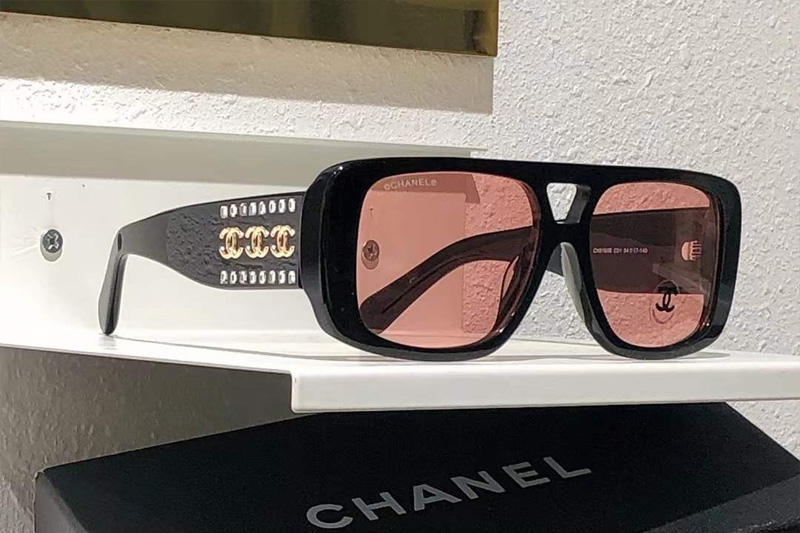 CH9160B Sunglasses Black Pink