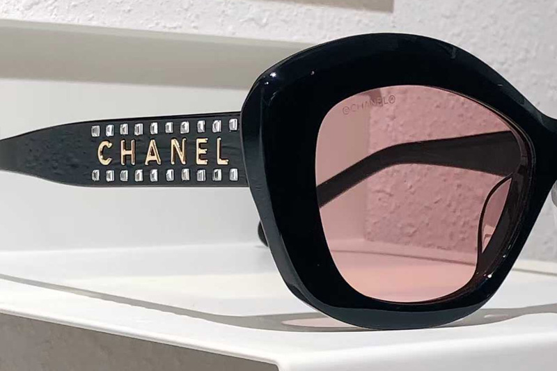 CH9161B Sunglasses Black Pink