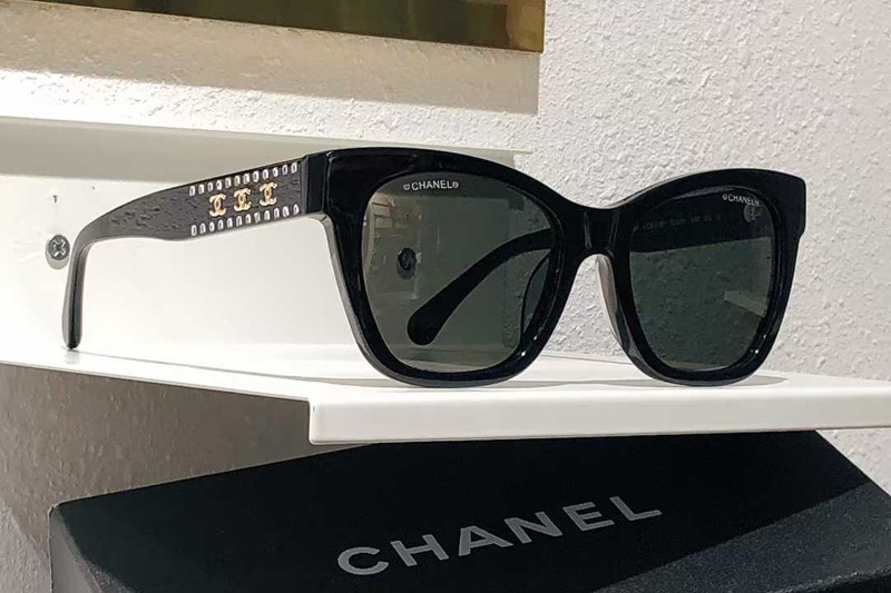 CH9162B Sunglasses Black Gray