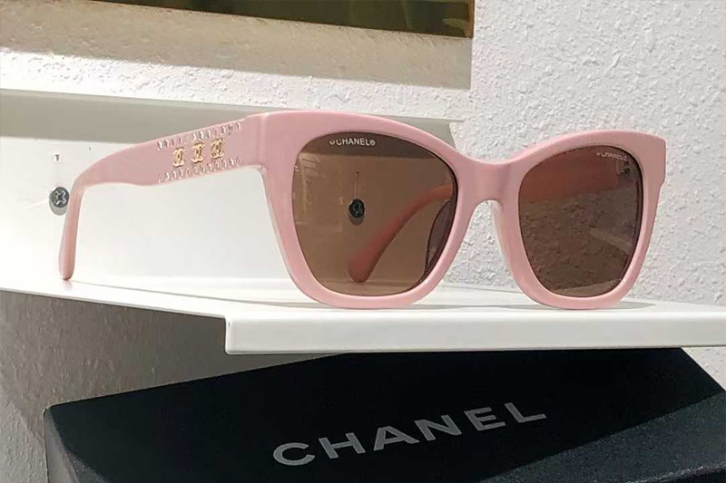 CH9162B Sunglasses Pink Brown