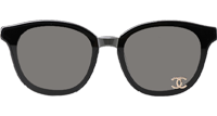 CHA95079 Sunglasses Black Gray