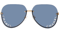 CHA95086 Sunglasses Gold Blue